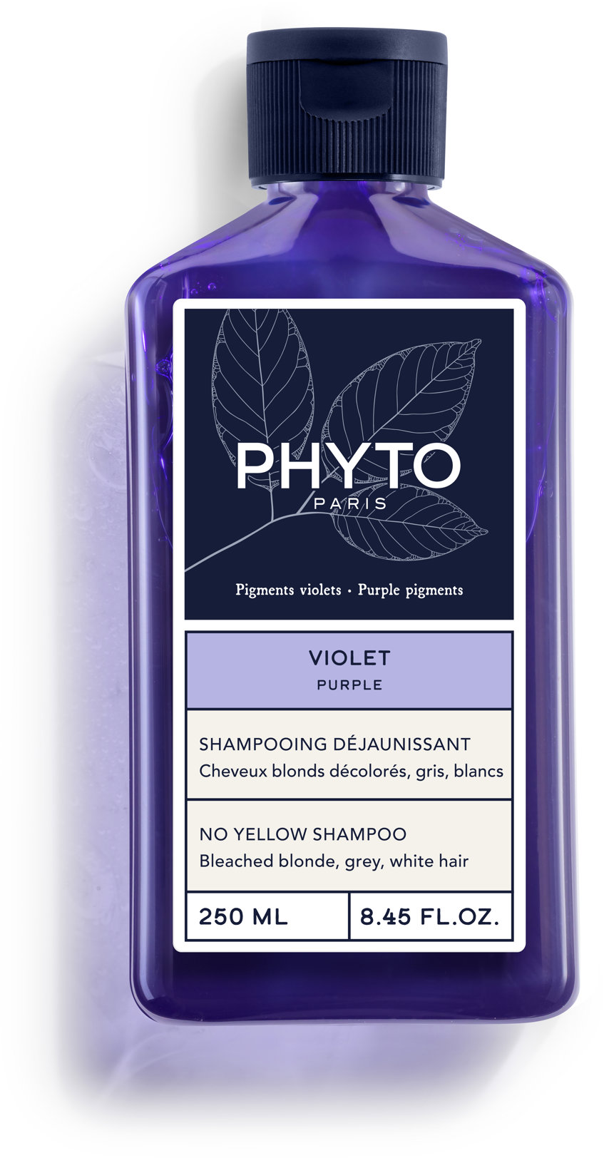 PHYTO Purple Šampón na odfarbené blond, sivé a biele vlasy 250 ml