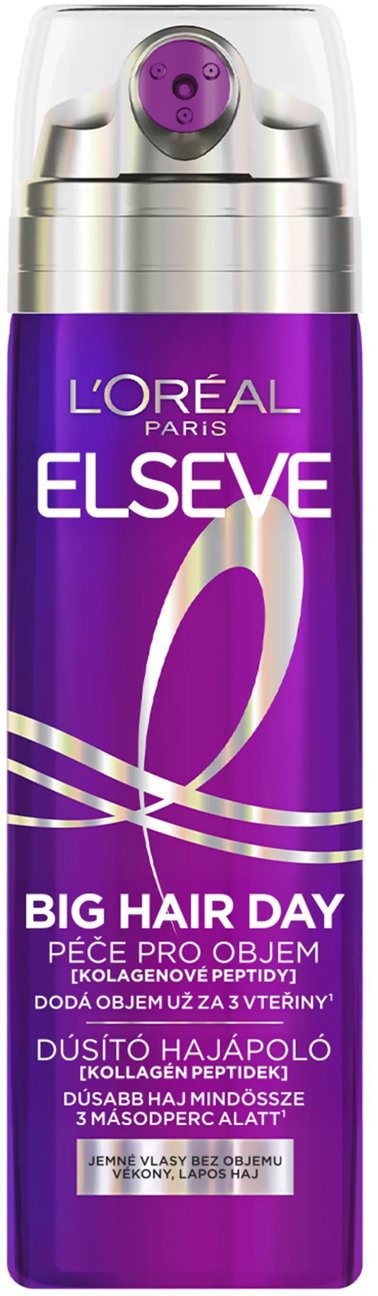 L'ORÉAL PARIS Elseve Big Hair Day Sprej na svieži objem, 200 ml