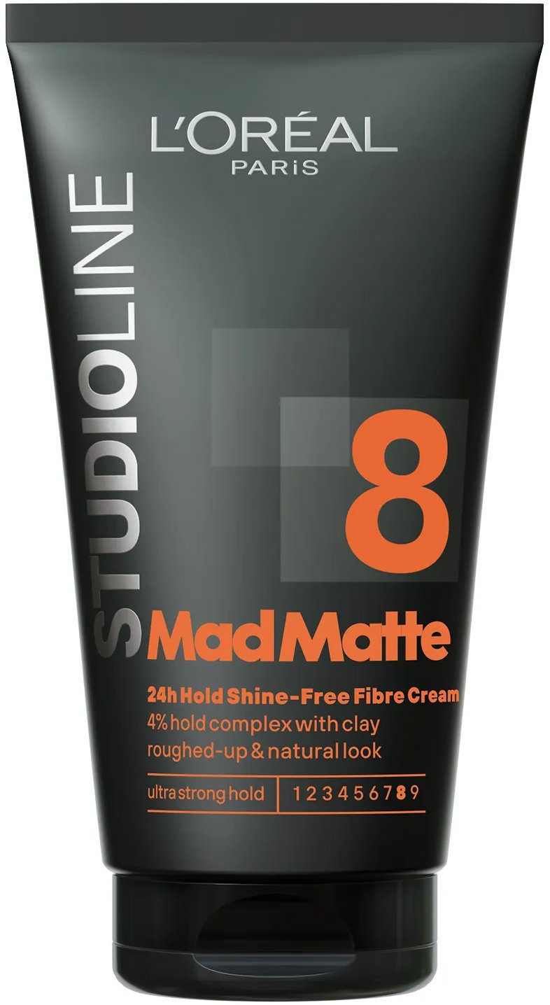L'ORÉAL PARIS Studio Line Mad Matte Krém na vlasy s matujúcim efektom, 150 ml