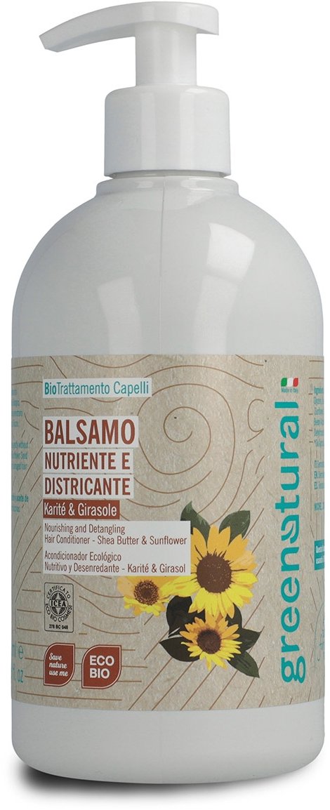 GREENATURAL Bambucké maslo a slnečnicový olej BIO 500 ml