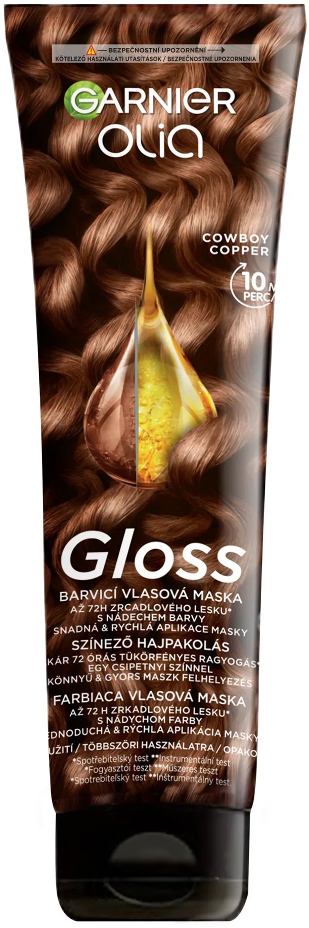 GARNIER Olia Cowboy Copper farbiaca maska na vlasy, 150 ml