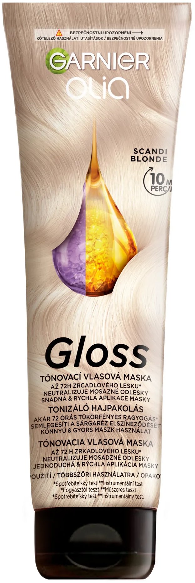 GARNIER Olia Scandi Blonde farbiaca maska na vlasy, 150 ml