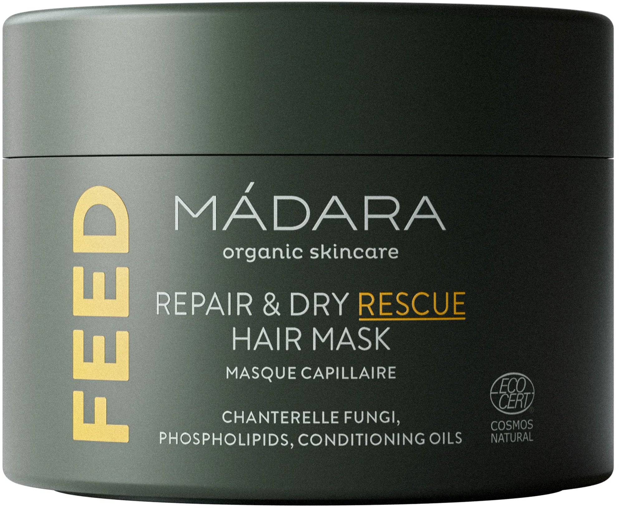 MÁDARA Feed Maska na suché a poškodené vlasy 180 ml