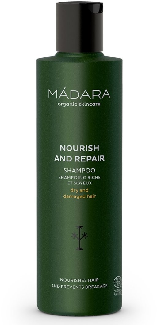 MÁDARA Šampón na suché a poškodené vlasy 250 ml