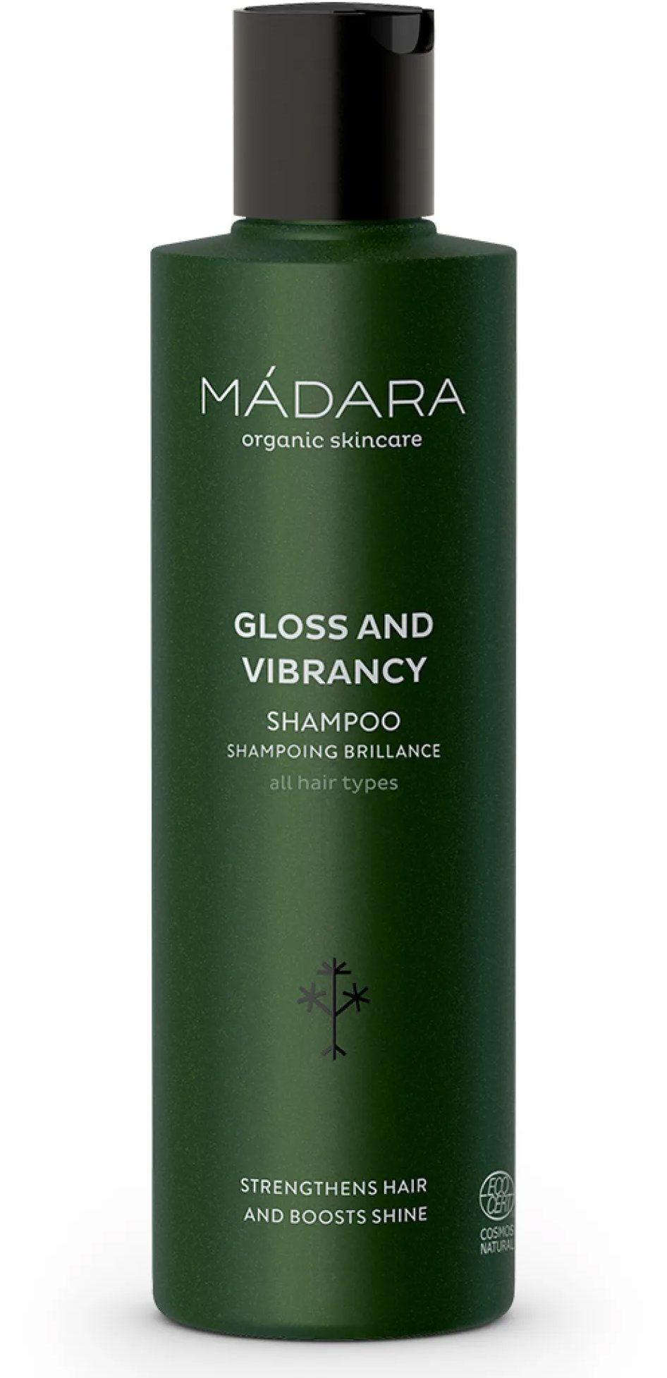 MÁDARA Šampón na lesk a oživenie normálnych vlasov 250 ml