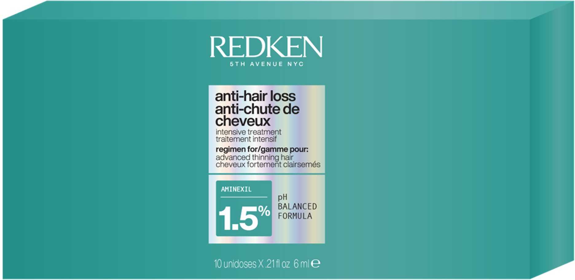 REDKEN Anti-Hairloss Aminexil Treatment 10× 6 ml