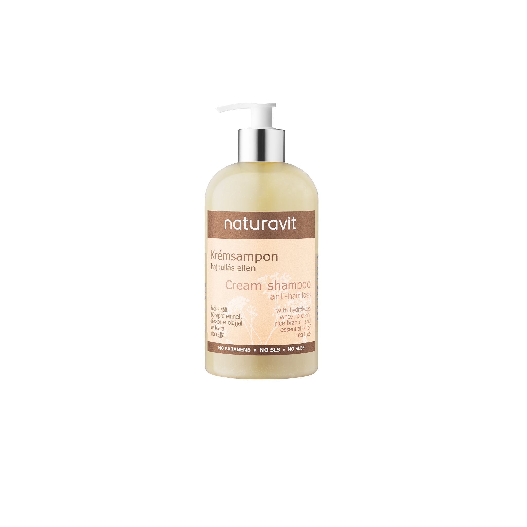 NATURAVIT Šampón proti vypadávaniu vlasov 500 ml
