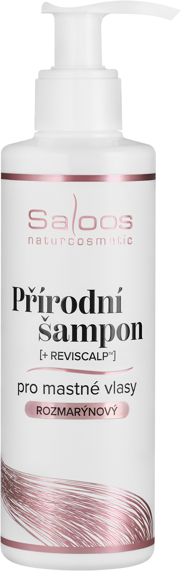 SALOOS Prírodný šampón na mastné vlasy 200 ml