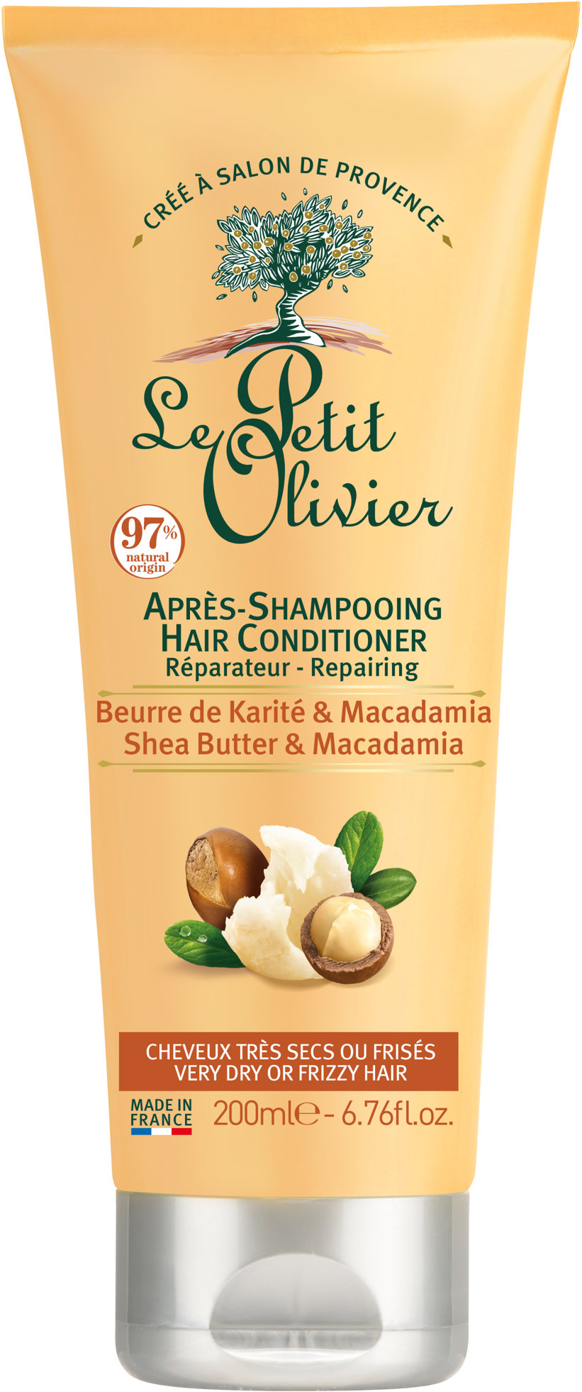 LE PETIT OLIVIER Obnovující kondicioner pro suché vlasy 200 ml