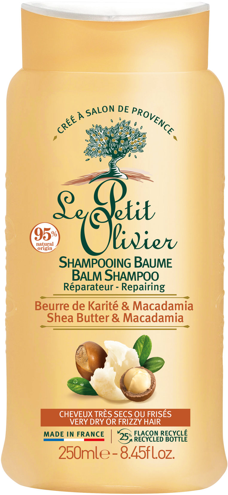 LE PETIT OLIVIER Bambucké máslo a makadamový olej 250 ml