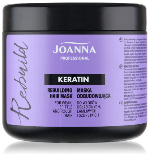 JOANNA Regeneračná s keratínom 500 g