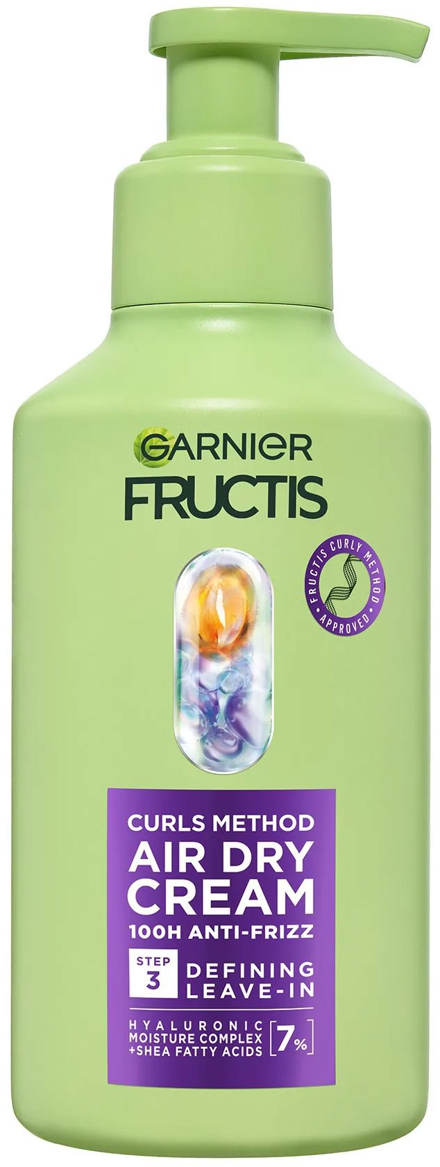 GARNIER Fructis Curls Method krok 3 krém na všetky typy vlnitých a kučeravých vlasov 260 ml
