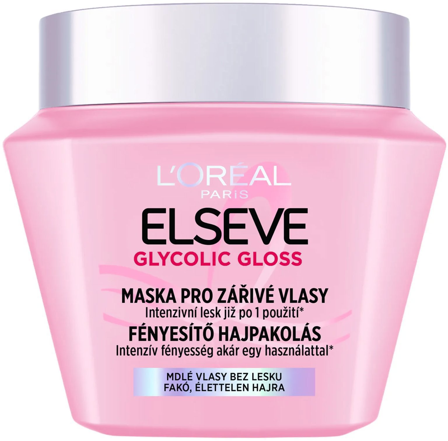 ĽORÉAL PARIS Elseve Glycolic Gloss pre žiarivé vlasy, 300 ml