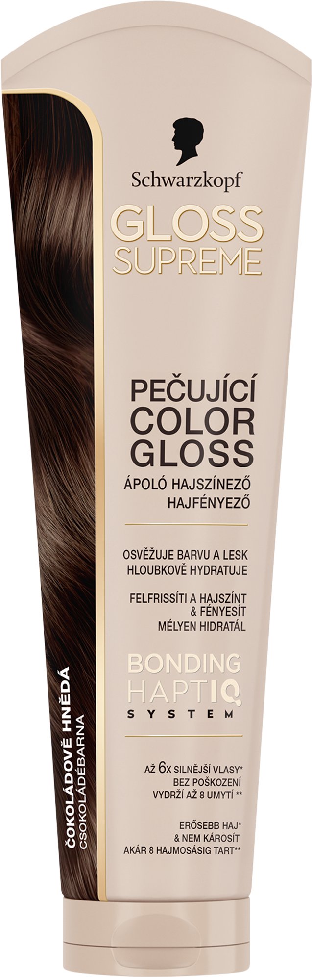 SCHWARZKOPF Gloss Supreme Čokoládově hnědý