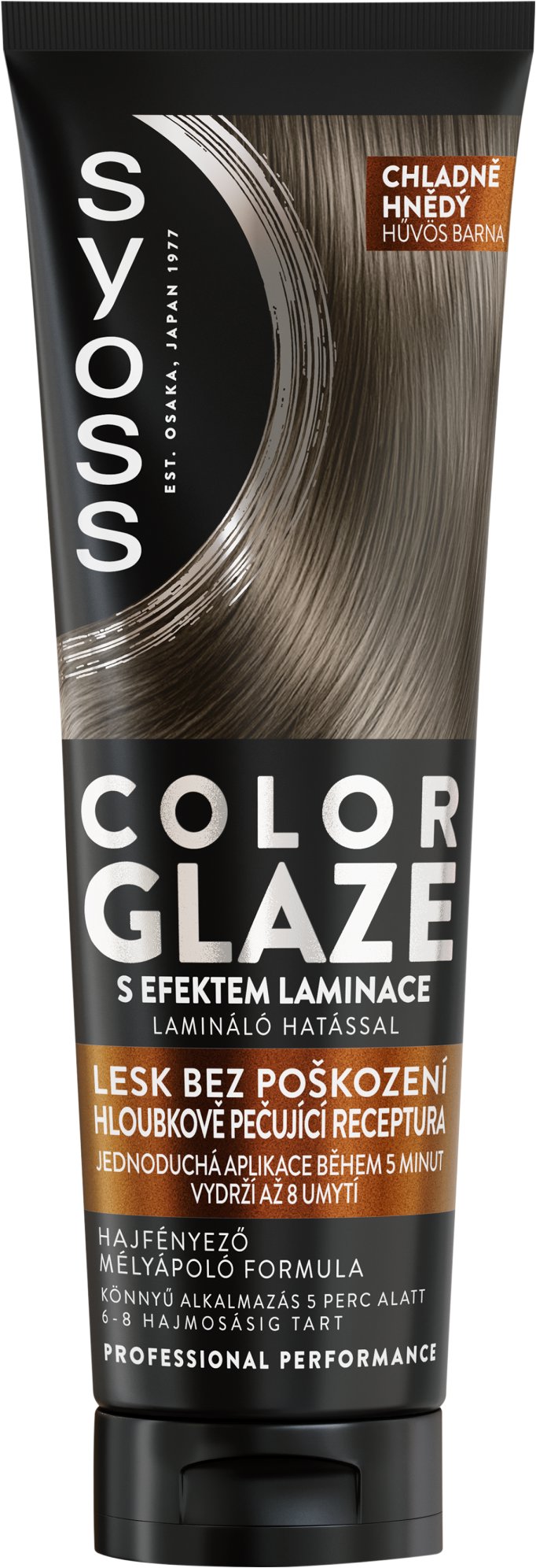 SYOSS Glossing Toner Chladně hnědý