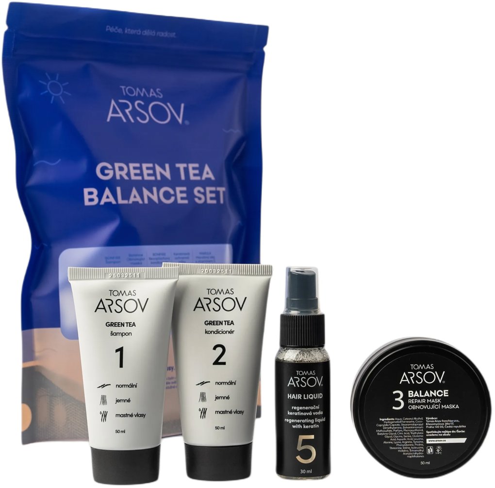 TOMAS ARSOV Green Tea Balance Set 180 ml