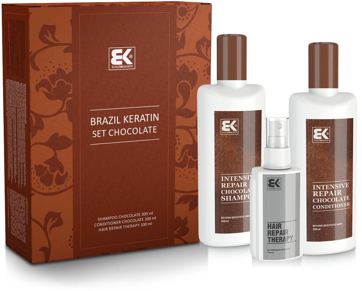BRAZIL KERATIN Intensive Repair Chocolate Set 700 ml