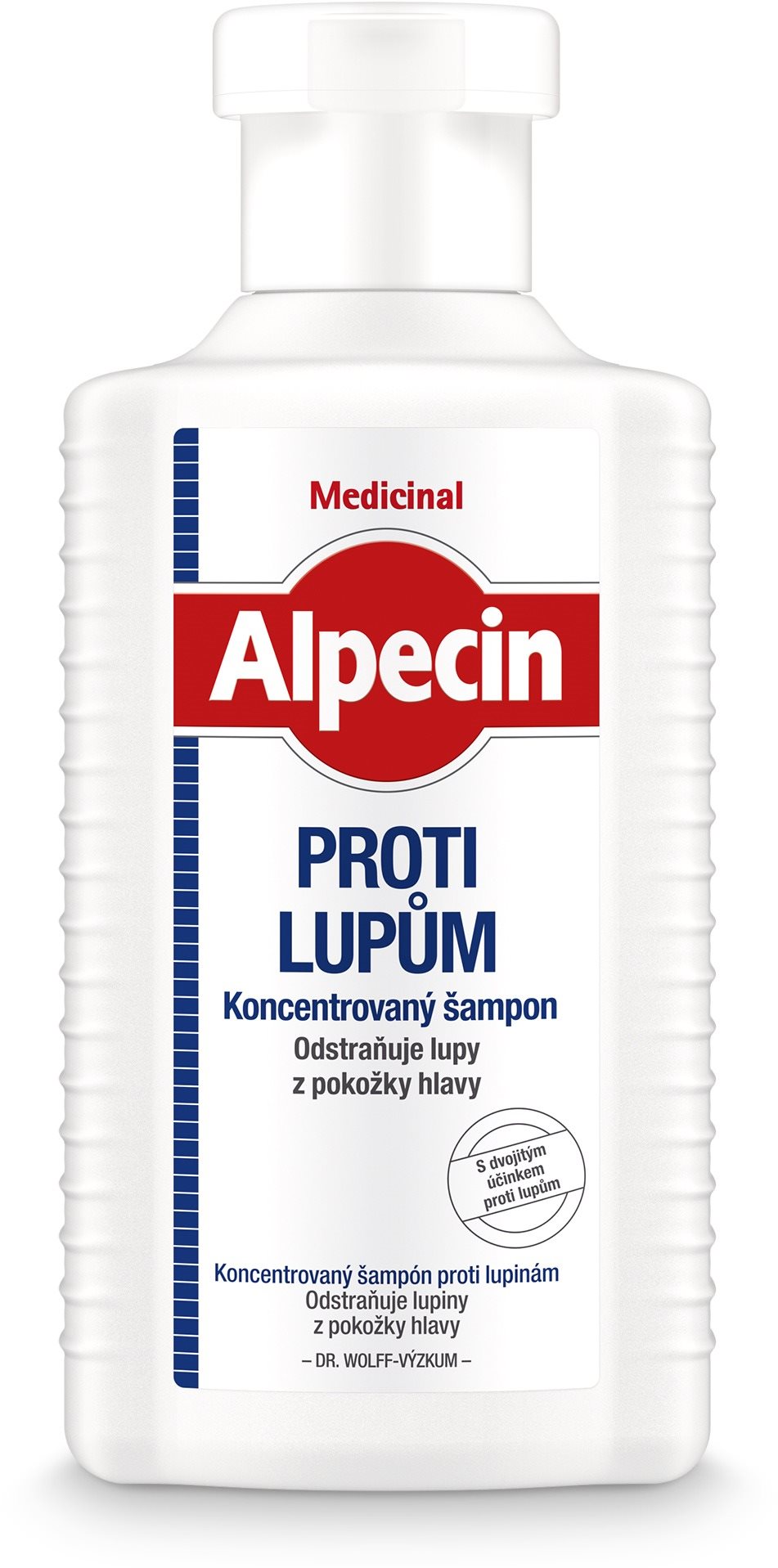 ALPECIN Medicinal Šampon proti lupinám 200 ml