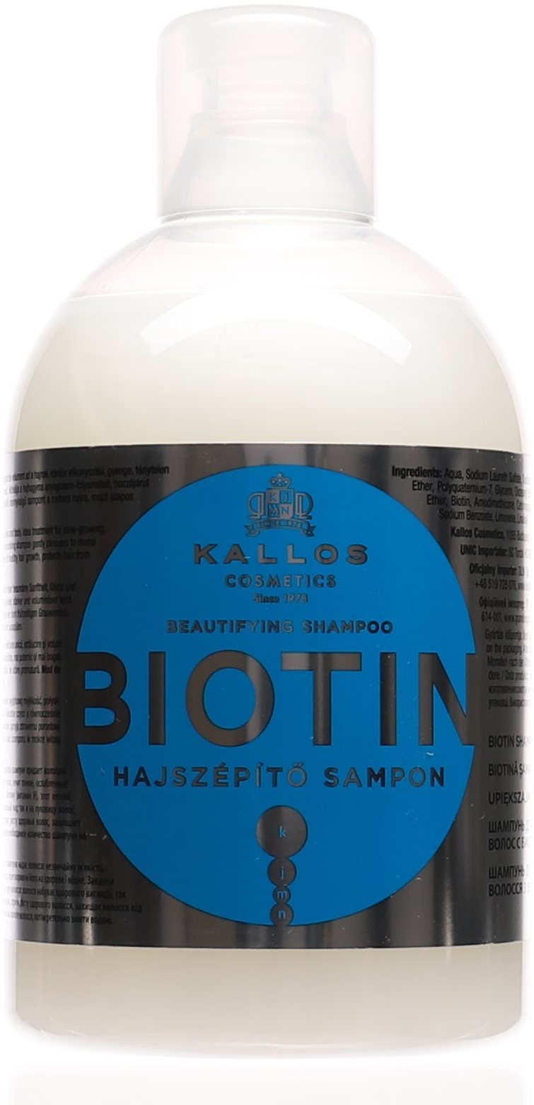 KALLOS KJMN Biotin Shampoo 1000 ml
