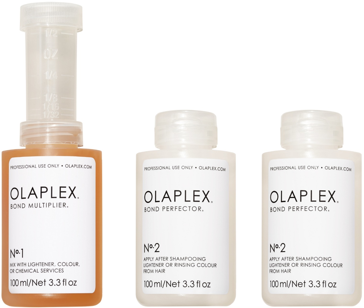 OLAPLEX Traveling Stylist Kit (3× 100 ml)