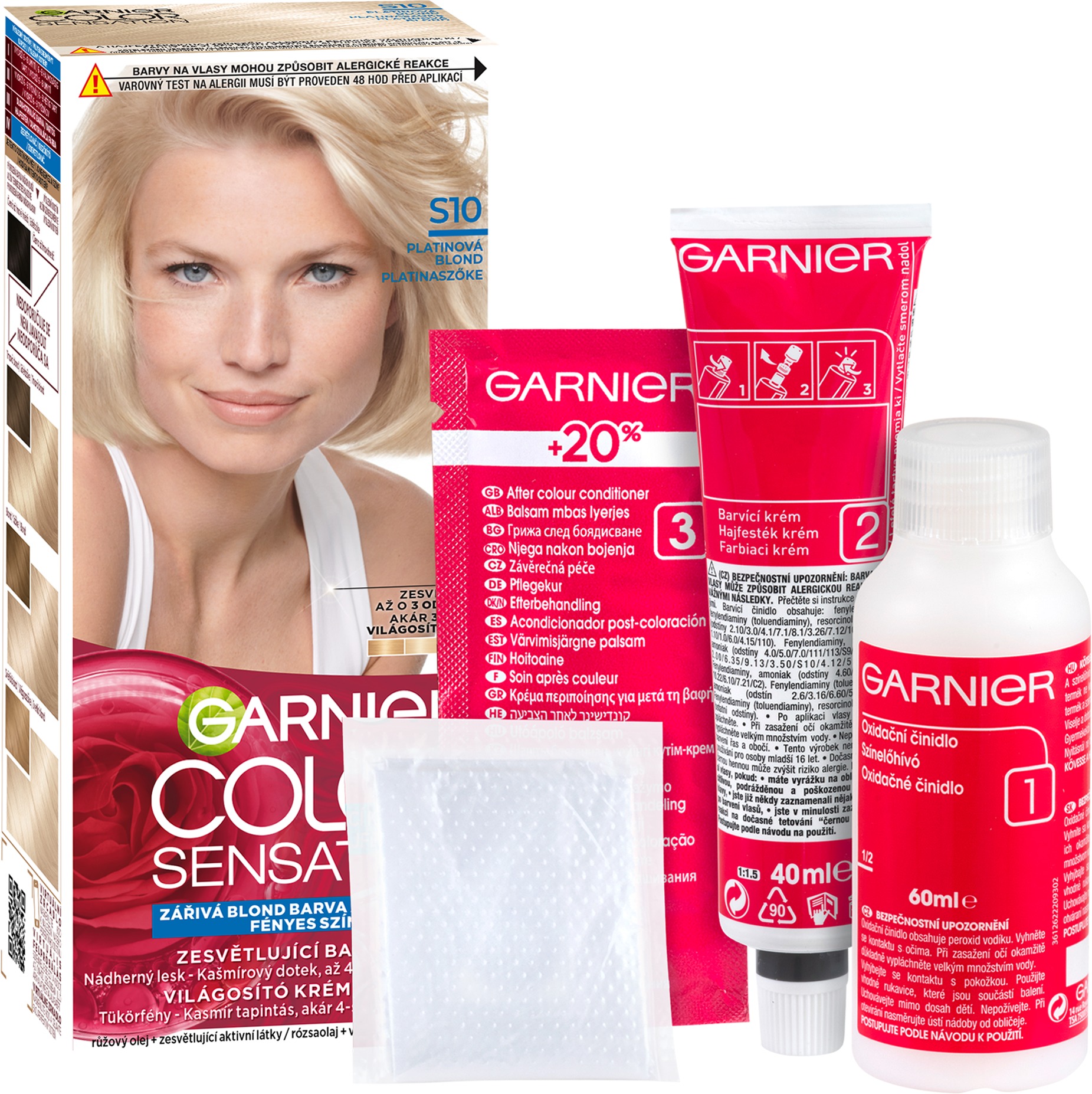 GARNIER Color Sensation S10 Platinová blond 110 ml