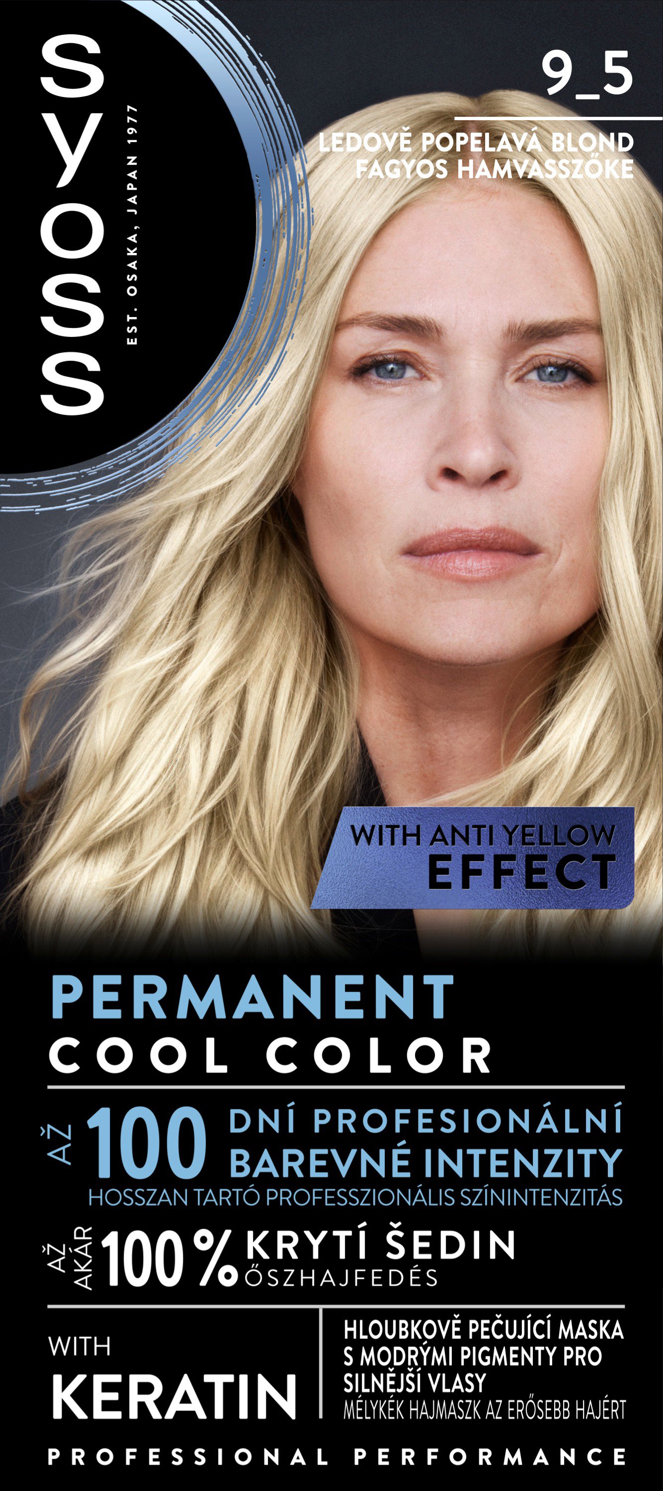 SYOSS Color 9-5, Ľadová perleťovoplavá (50 ml)