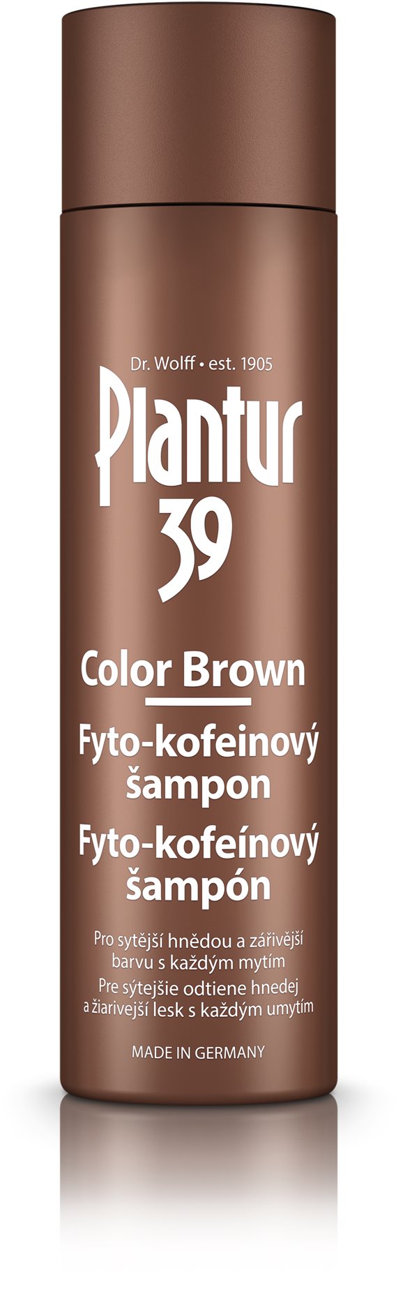 PLANTUR39 Fyto-kofein Shampoo Color Brown 250 ml