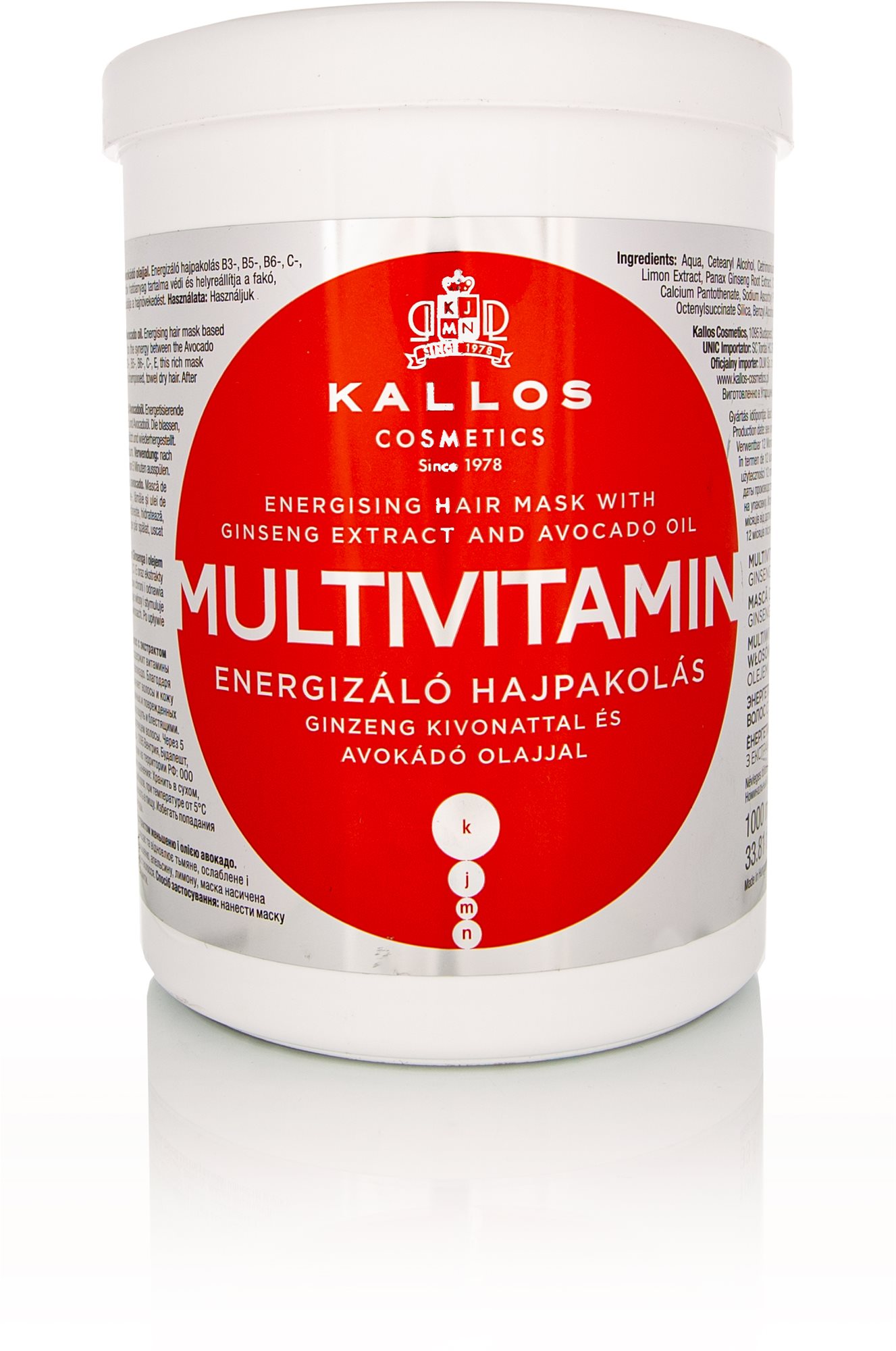 KALLOS KJMN Multivitamin Mask 1000 ml