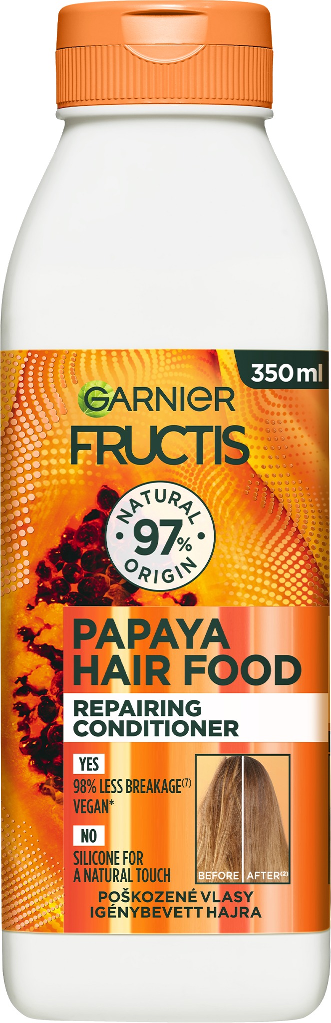 GARNIER Fructis Hair Food Papaya balzam 350 ml