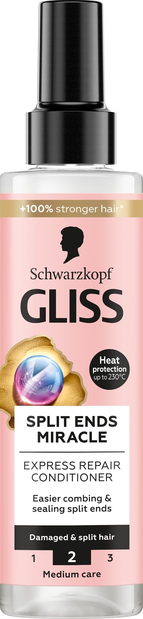 Schwarzkopf Gliss regeneračný expres kondicionér Split Ends Miracle 200 ml
