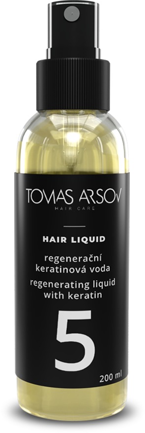 TOMAS ARSOV Hair liquid regeneračná keratínová vlasová voda 200 ml