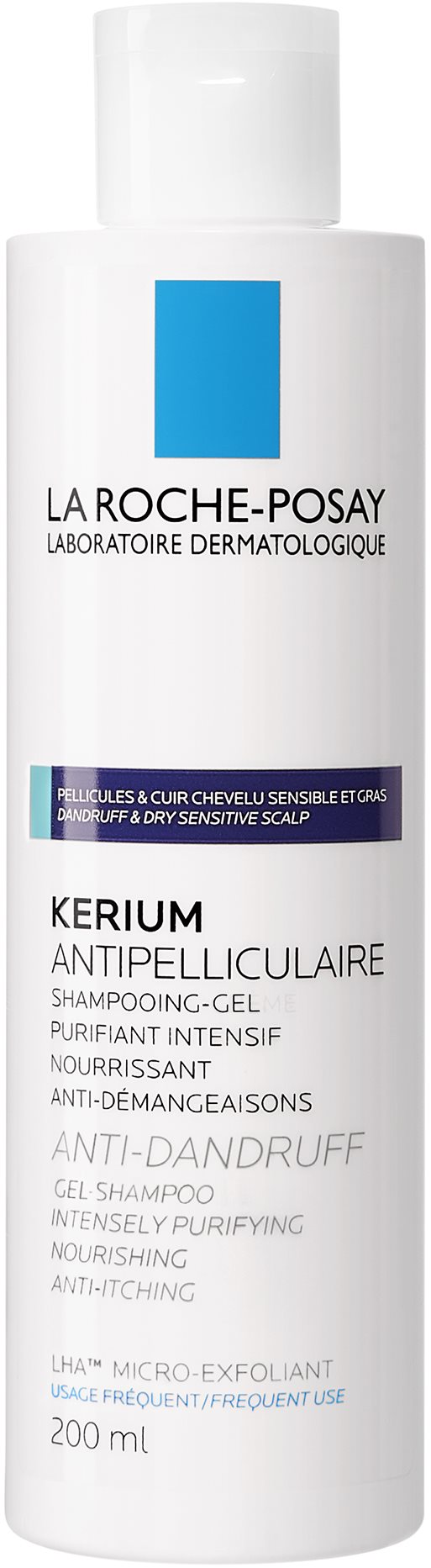 LA ROCHE-POSAY Kerium Anti-Dandruff Gel Shampoo 200 ml