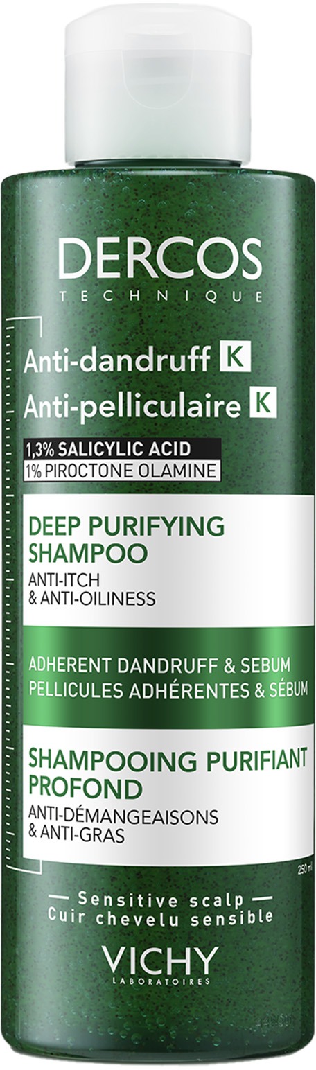 VICHY DERCOS K Deep Purifying Shampoo 250 ml
