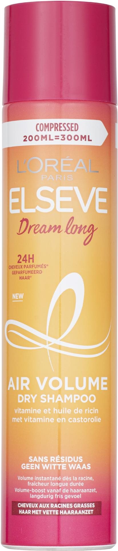 ĽORÉAL PARIS Elseve Dream Long Air Volume Suchý Šampón 200 ml