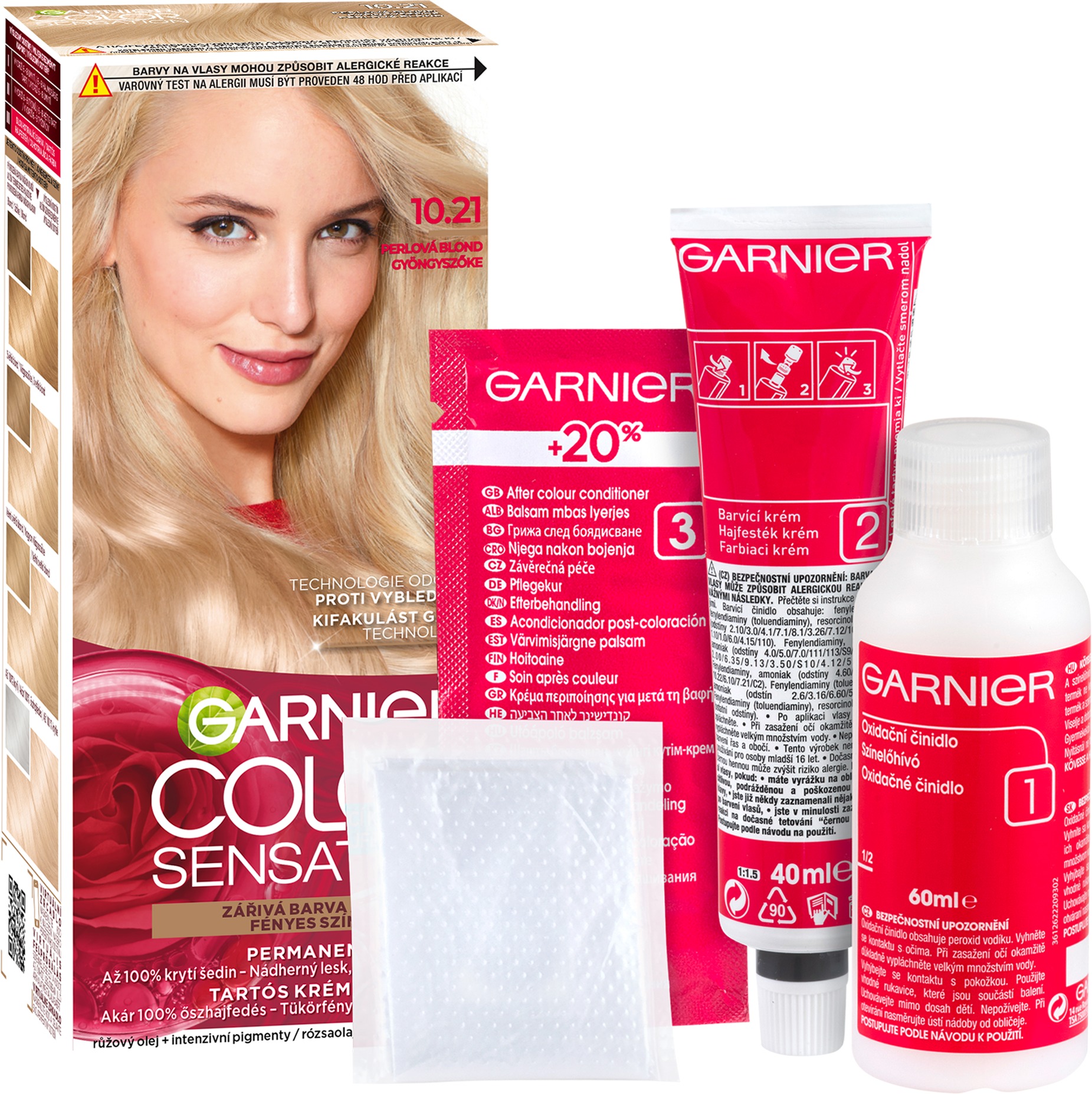 GARNIER Color Sensation 10.21 Perlová Blond 110 ml