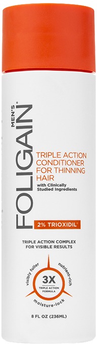 FOLIGAIN Triple Action Kondicionér proti padaniu vlasov s 2 % trioxidilom pre mužov