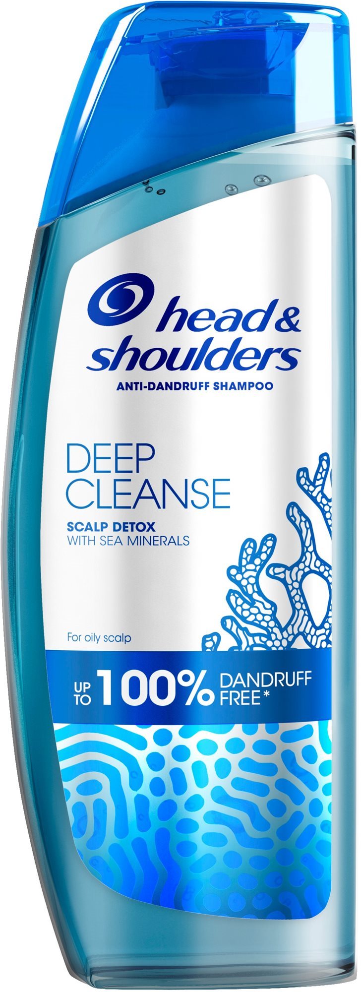 HEAD & SHOULDERS Deep Cleanse Detox pokožky hlavy, Šampón proti lupinám, 300 ml