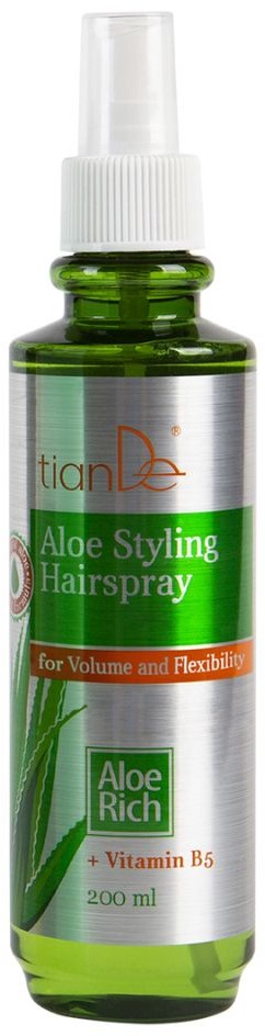 TIANDE Aloe Rich, Stylingový sprej na vlasy s Aloe, Objem a pružnosť 200 ml