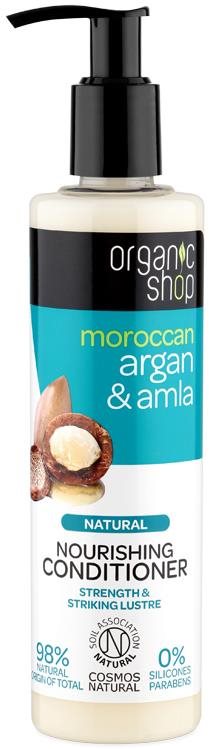 ORGANIC SHOP Vyživujúci kondicionér argan & amla 280 ml