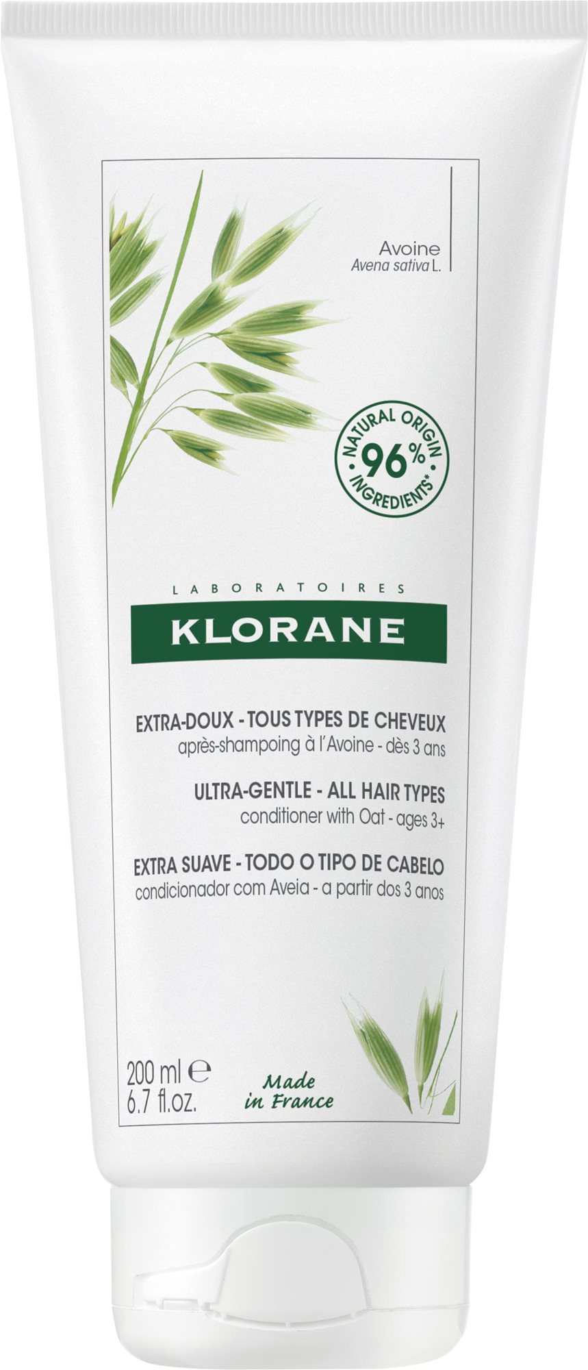 KLORANE Kondicionér s ovsom ultra jemný 200 ml