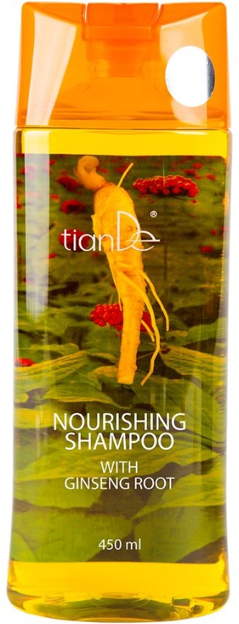 TIANDE Ginseng Vyživujúci šampón s koreňom ženšenu 450 ml