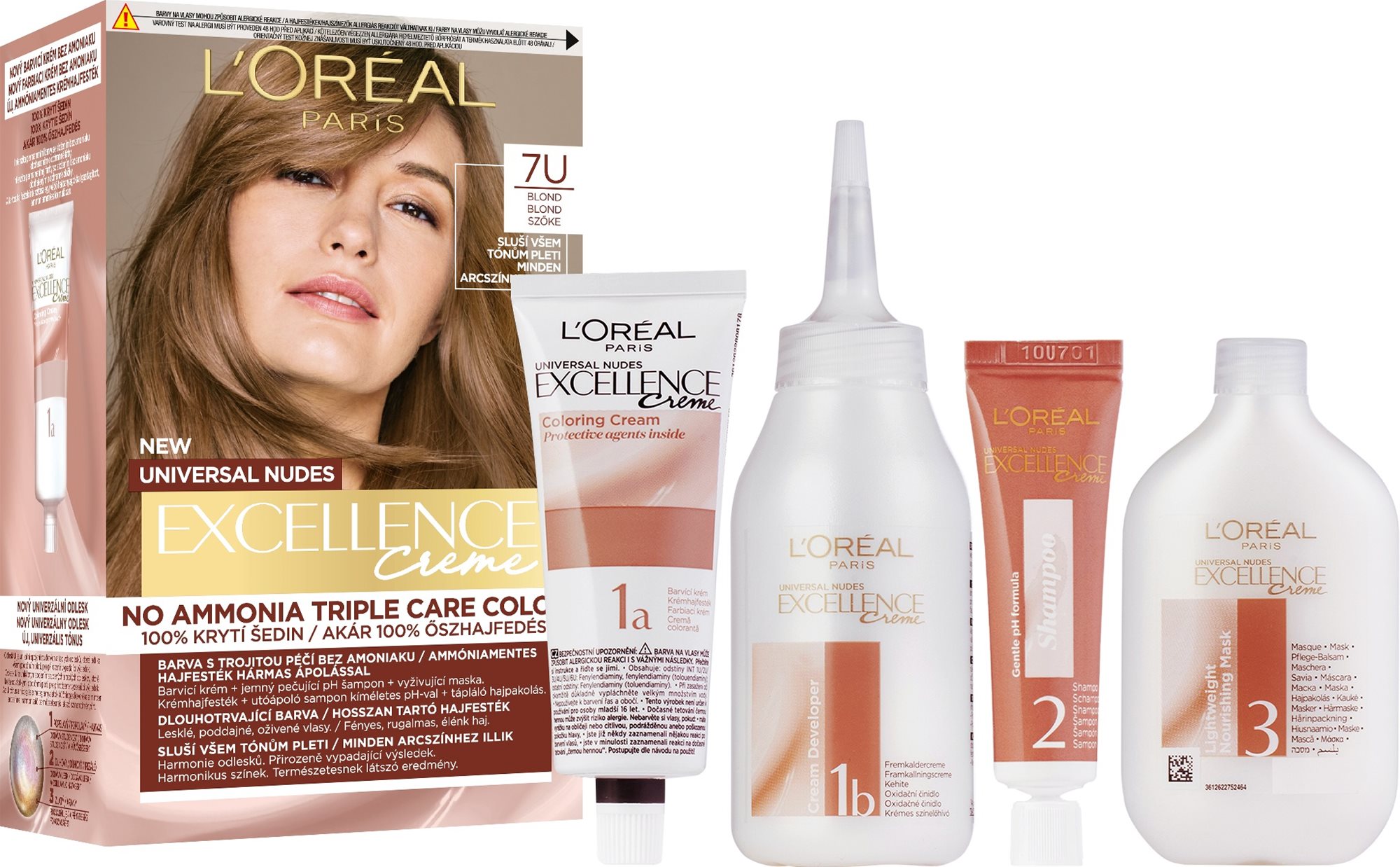 L'ORÉAL PARIS Excellence Nudes 7U Blond