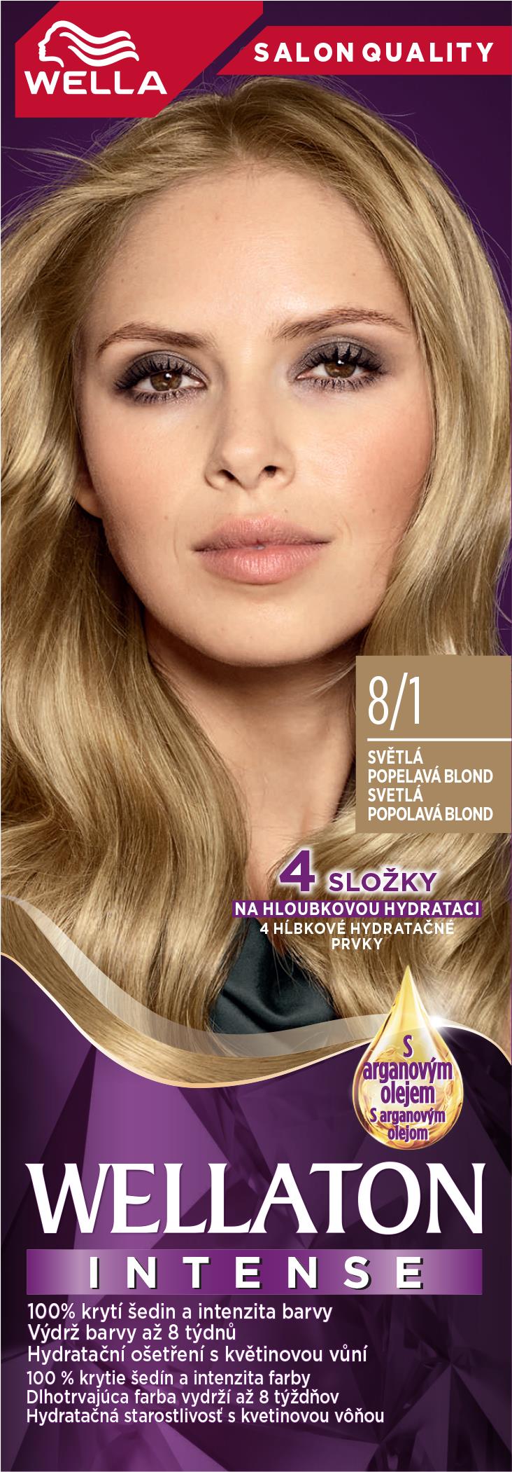 WELLA Wellaton 8/1 popolavá blond 110 ml
