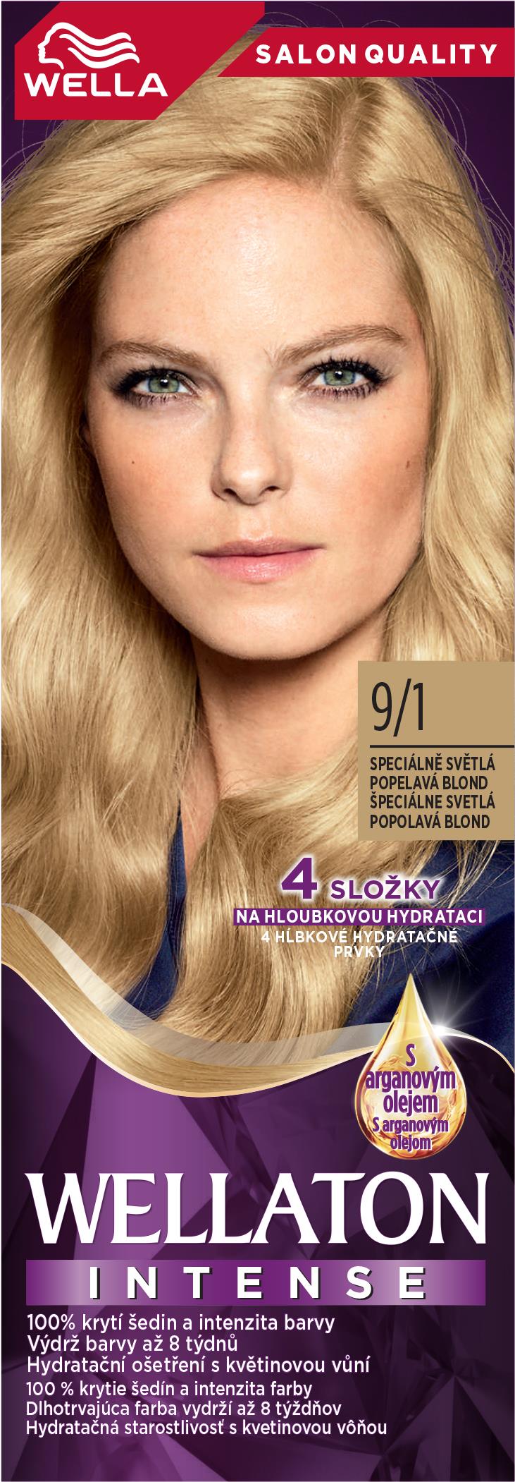 WELLA WELLATON Farba 9/1 EXTRA POPOLAVÁ BLOND 110 ml