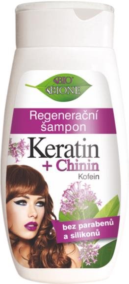BIONE COSMETICS Bio Chinin a Keratin Regeneračný šampón 260 ml