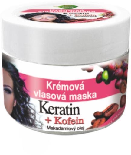 BIONE COSMETICS Bio Keratín a Kofeín Maska na vlasy 260 ml