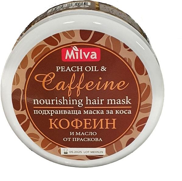 MILVA Vyživujúca maska s kofeínom