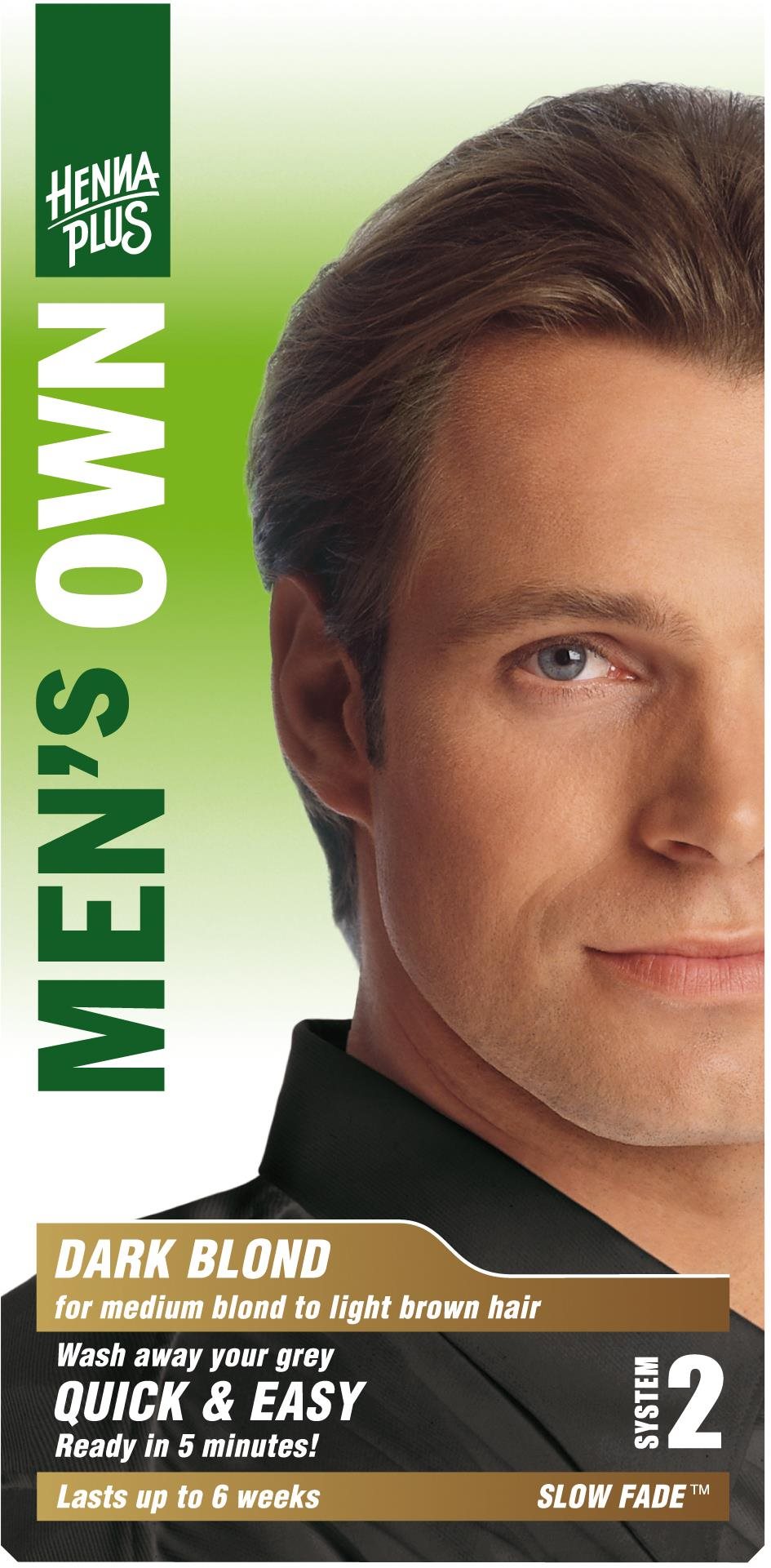 HENNAPLUS Prírodná farba pre mužov TMAVÁ BLOND, 80 ml