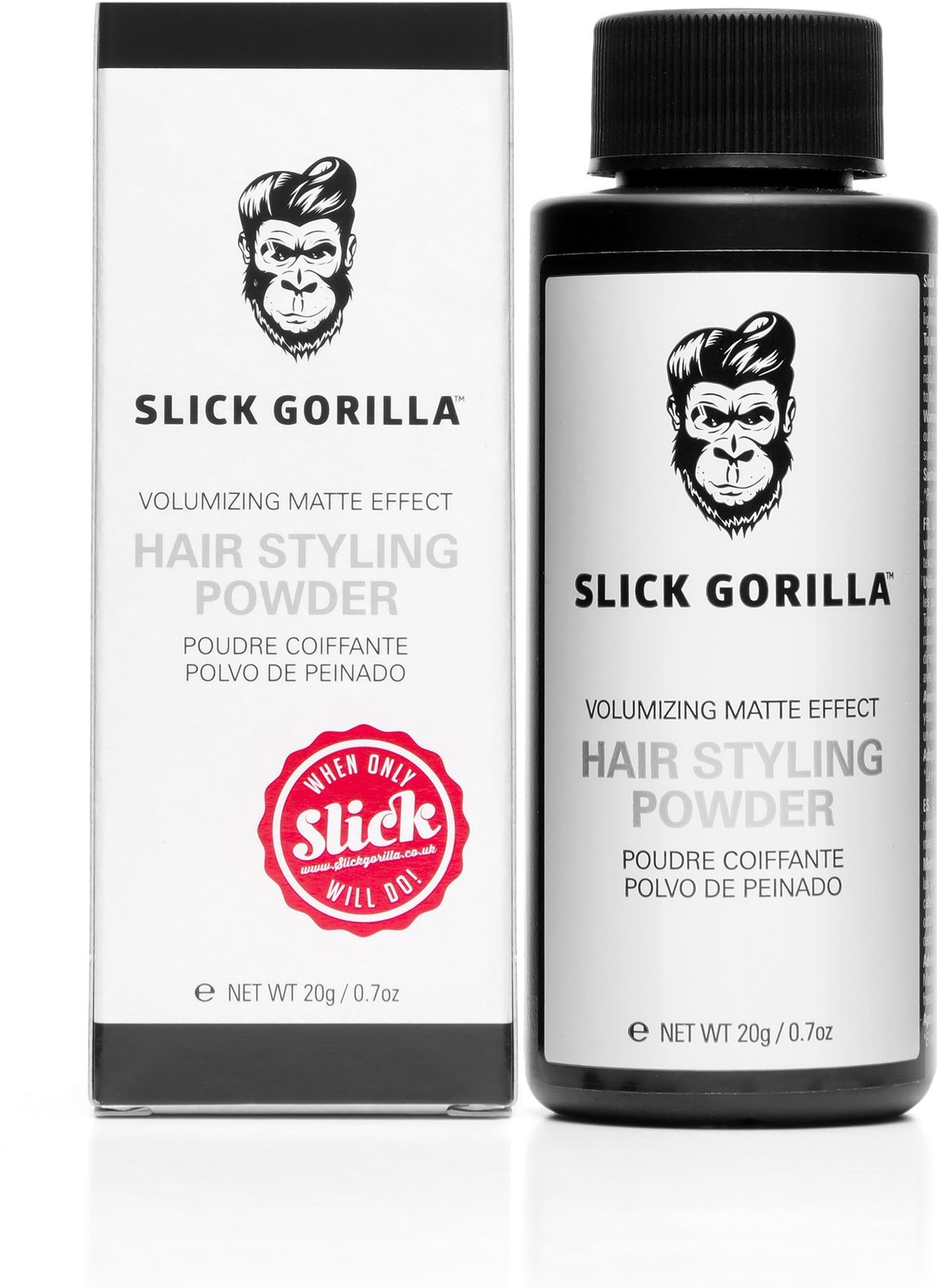 SLICK GORILLA, vlasový stylingový púder, 20 g