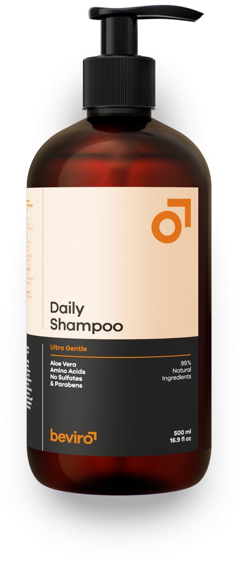 BEVIRO Prírodný šampón na denné použitie 500 ml